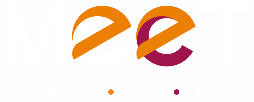 LEAD IT M.E.E.T. event logo white