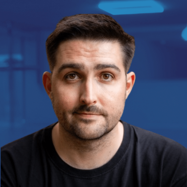 Chris Carmon – Blue Background