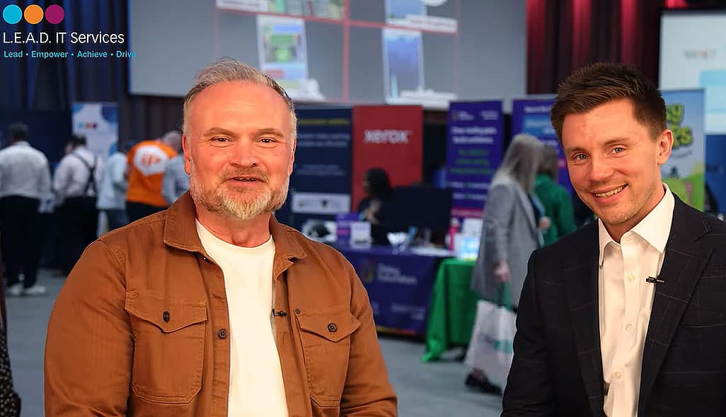Chris Edwards and Lee Jepson, LEAD IT Services