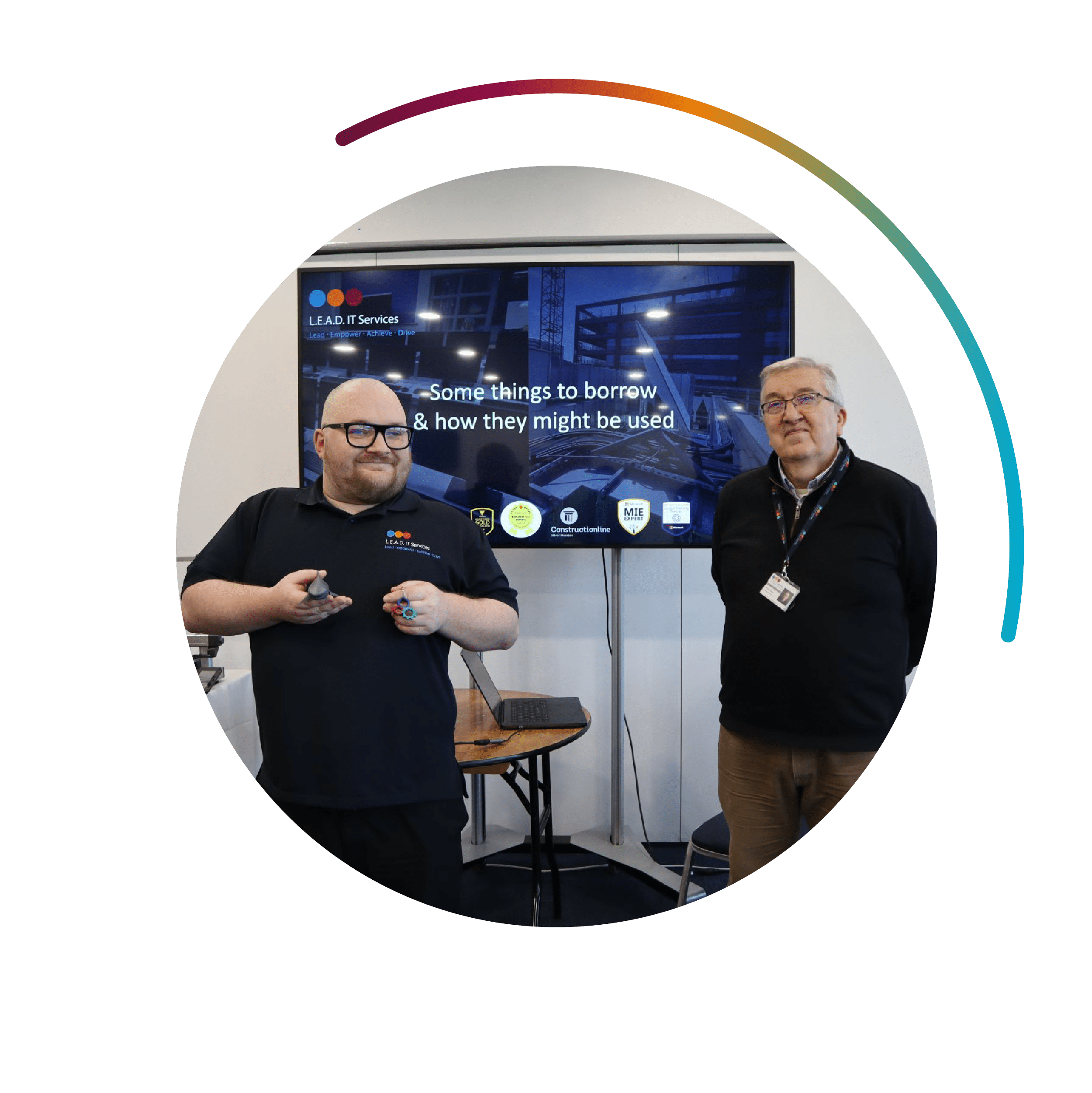 Dan H and Andrew F LEAD IT Training w Odyssey