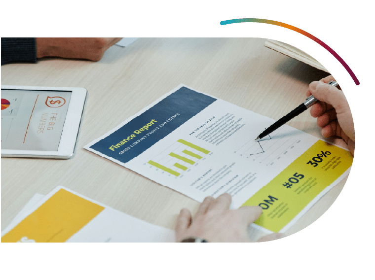 Finance report image