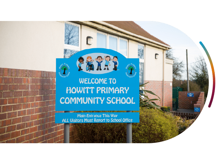 Howitt Primary School – School front image – LEFT