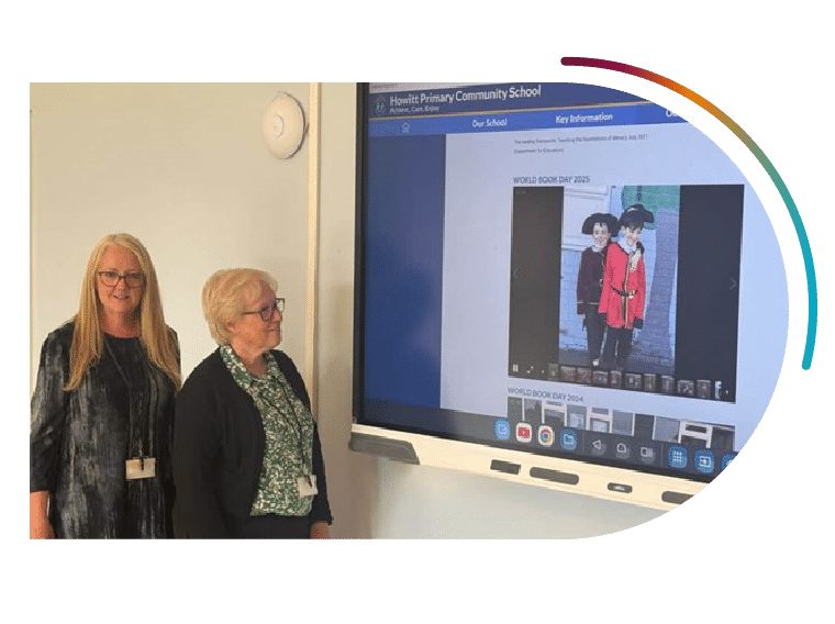 Howitt smart board – Lead IT Image – Technology – Teacher – posed