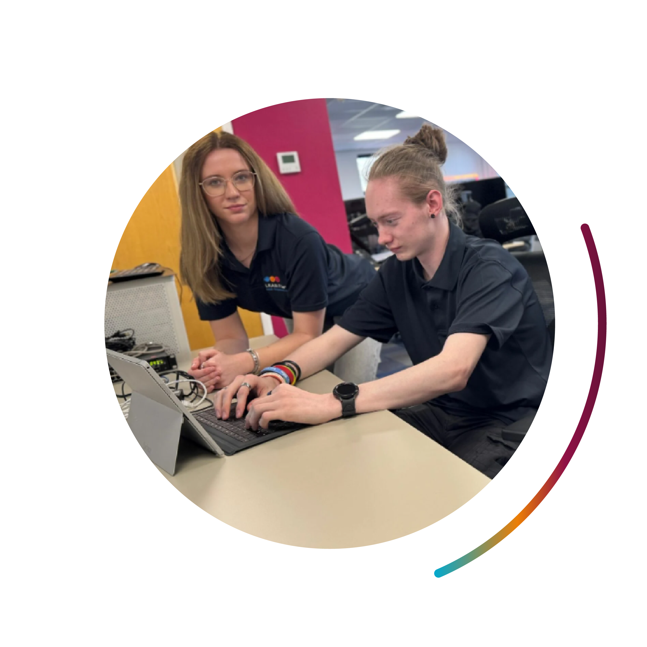 LEAD IT Image – Posed w blue shirt – Mix