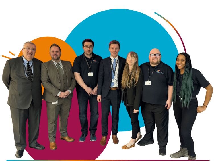 LEAD IT Team – No background – No Circle – People Image – background w decal