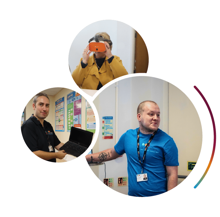 LEAD IT Training – Training – Ben H Tom R – Teachers – VR – Mix