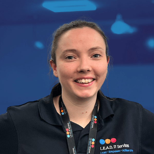 Lisa Messenger – Blue Background