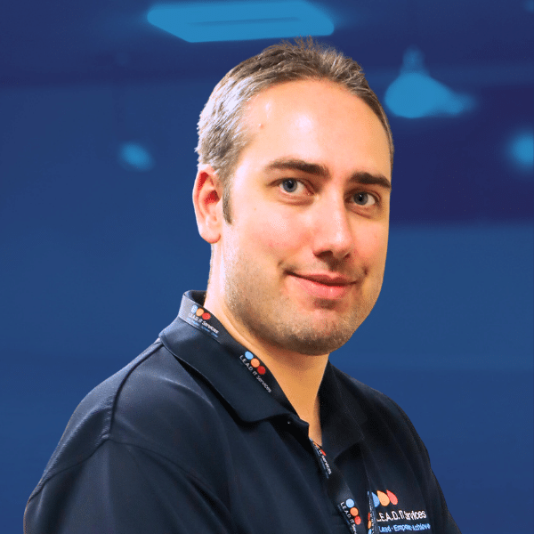 Tom R – Blue Background