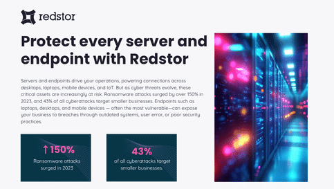 Overview Redstor Servers & Endpoints
