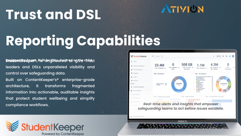 StudentKeeper – Trust and DSL Reporting.