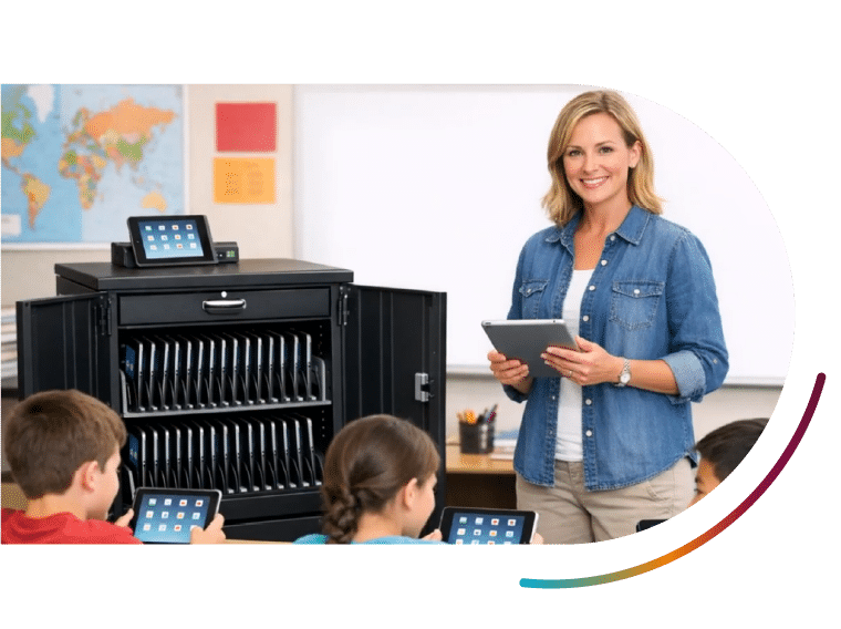 Children using iPads in class need safeguarding filters