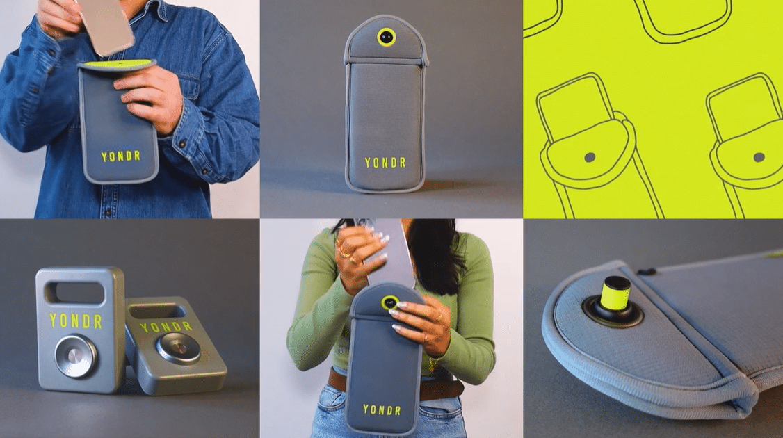 Yondr lockable phone pouches for schools