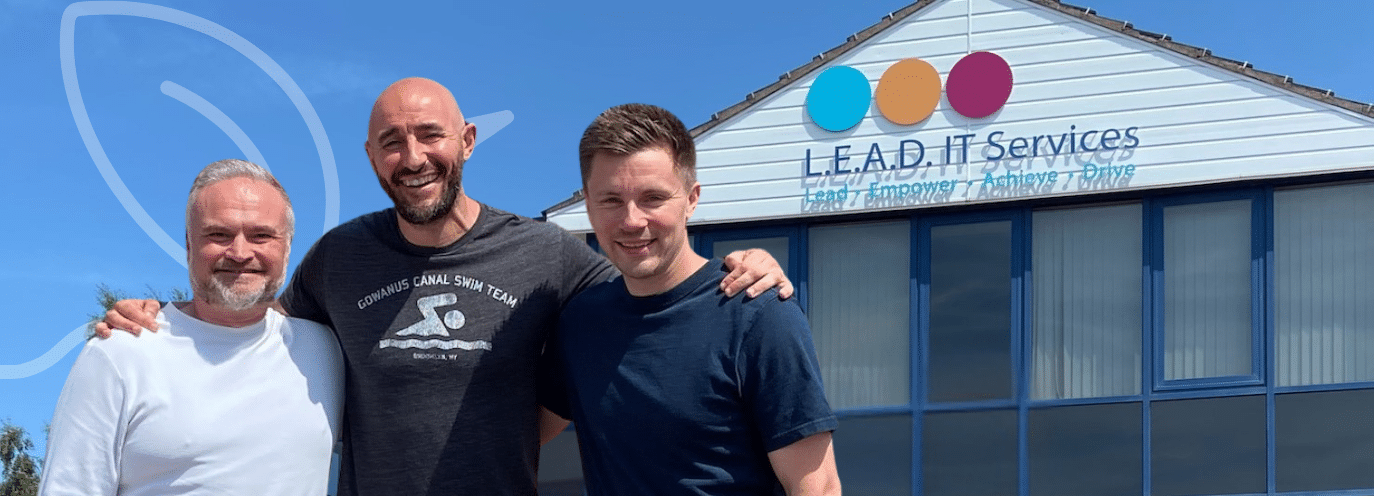 LEAD IT announced as Rebuild East Midlands Business Ambassador - Chris Edwards, Paul McAnulty, Lee Jepson