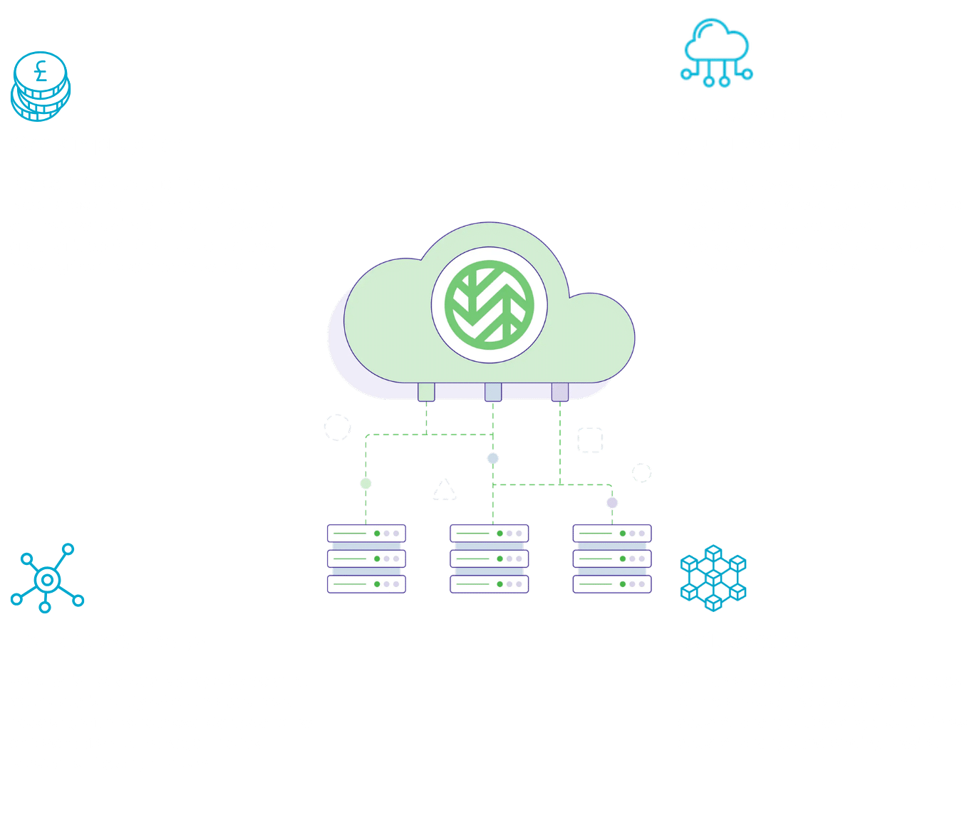 Wasabi cloud storage image with a green cloud outlined in blue with a green Wasabi logo image in the middle of the cloud. Below the cloud are three lines that lead off to multiple server graphics. Around the text reads: in 4 sections (Money Icon) One simple price - Pay per TB of storage. That is the bill. No charges for moving the data. No charges for using it. No charges for getting it back. The line item stops moving from one month to the next. (Network Connect Icon) Fast access, always - Wasabi is hot cloud storage by default. Your data is ready when the business needs it, with no retrieval delays and no different tiers to manage. The fast version is the only version. (Cloud Icon) Works with what you already have - Wasabi follows the same standard most modern cloud tools already use. Existing backup software, applications and integrations carry across without a rebuild. (Scalable Icon) Built to scale - Whether you are storing 10 terabytes or a petabyte, the price per unit doesn't change. Growing the business doesn't change the pricing model. All Icons are in LEAD IT light blue