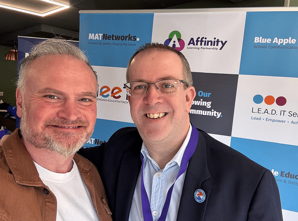 Chris Edwards LEAD IT Services and Matt Crawford Embark Federation