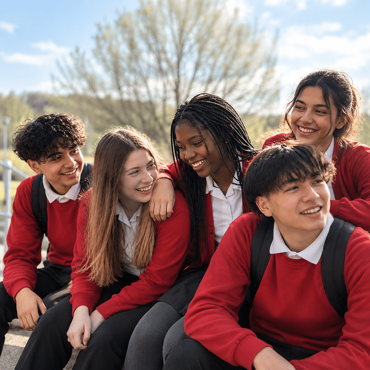 Embark Federation secondary school students
