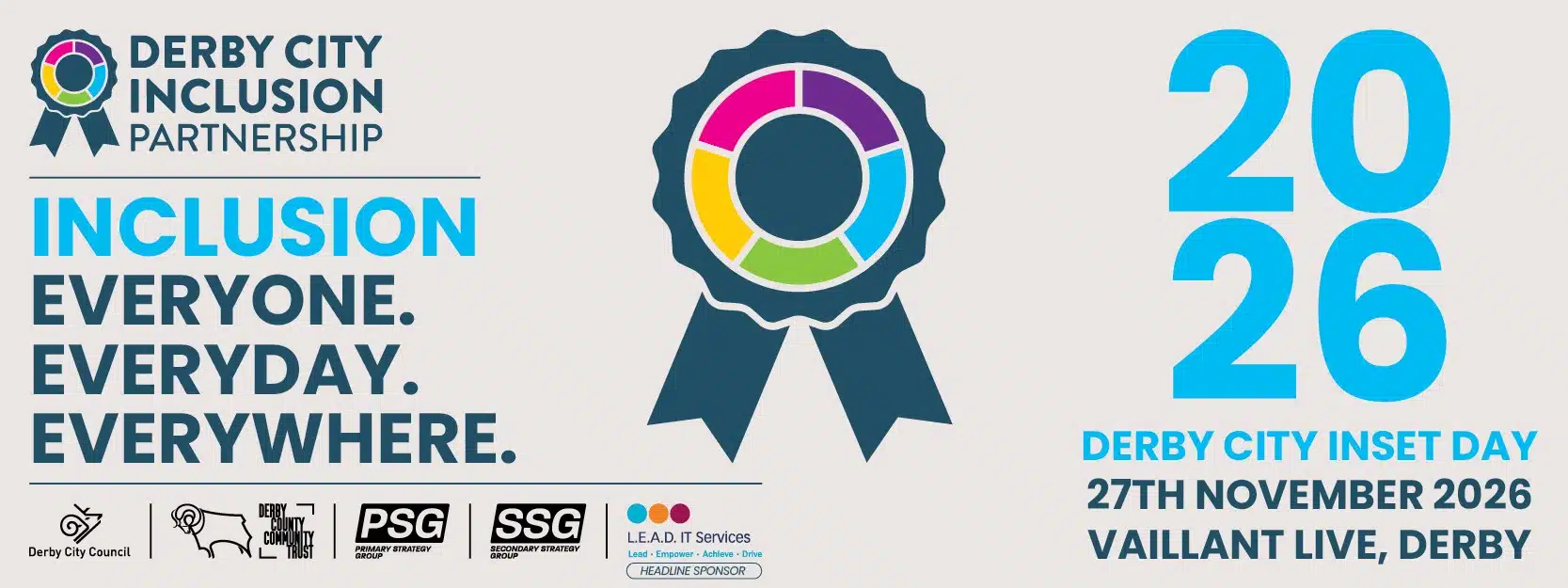 Derby Inclusion Inset Day 2026 sponsored by LEAD IT Services